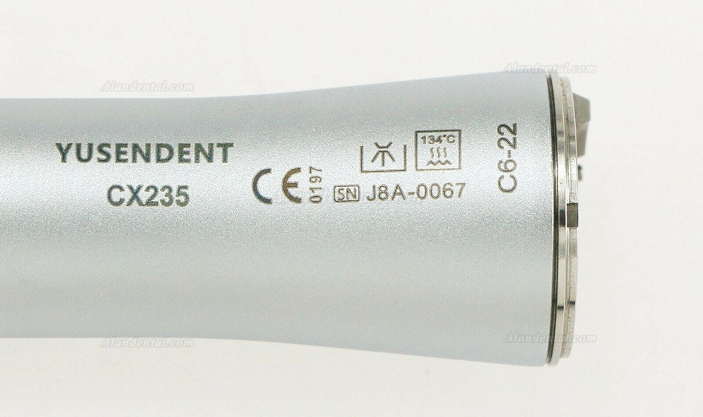 YUSENDENT CX235C6-22 Dental LED 20:1 Implant Surgery Contra Angle Handpiece